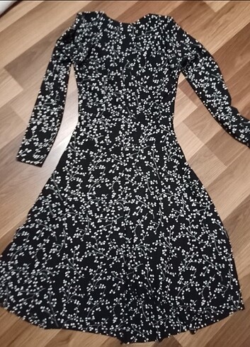 Kruvaze yaka elbise  - Görsel 2