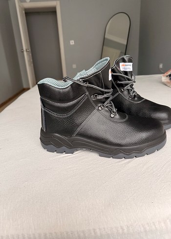 Erkek Bot Mekap iş botu metal - Görsel 5