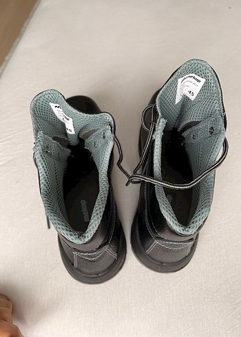 Erkek Bot Mekap iş botu metal - Görsel 2