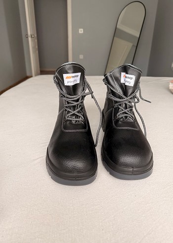 Erkek Bot Mekap iş botu metal - Görsel 4