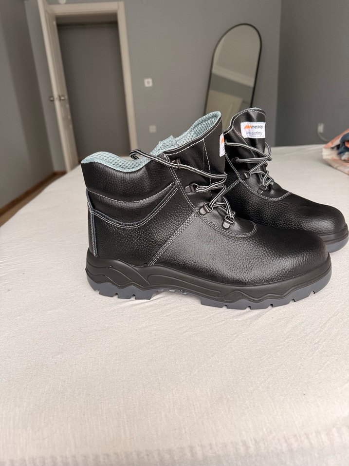 Erkek Bot Mekap iş botu metal - Görsel 5