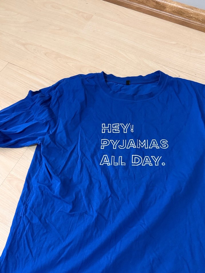 Tişört uzun kollu pijama üstü - Görsel 3