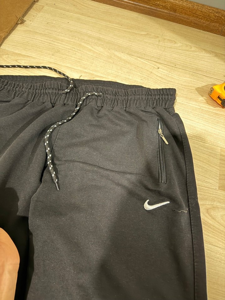 Siyah Fermuarlı Erkek Eşofman Altı - Görsel 4