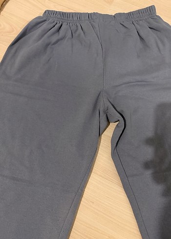 Gri Rahat Kesim Kadın Eşofman Altı - Görsel 2