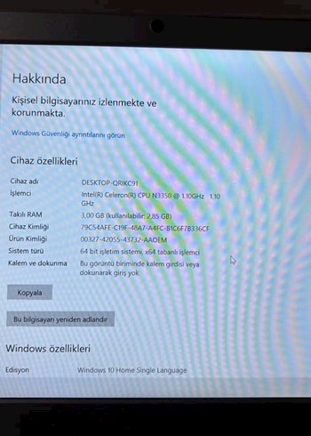 Dizüstü Bilgisayar laptop - Görsel 3