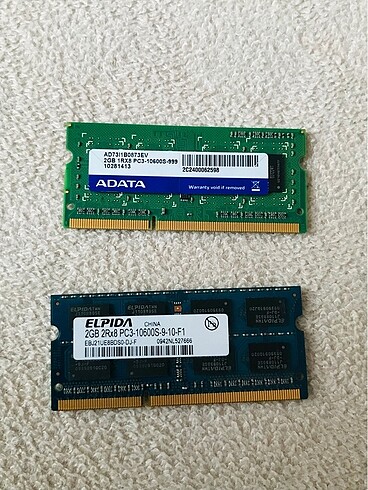 RAM DDR3 4 GB dizüstü