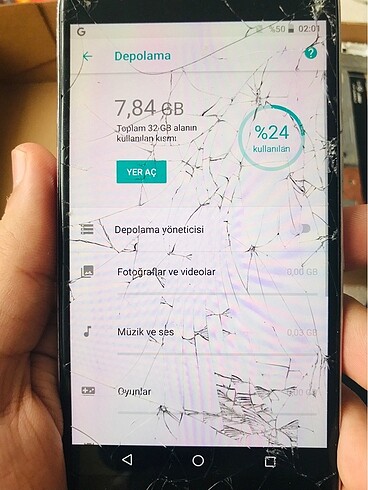 Beden Renk General Mobile GM5 Plus anakart