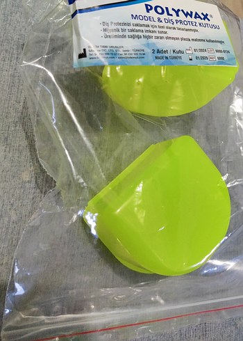 Renkli Yeşil Model ve Protez Kutusu 2'li - Görsel 8