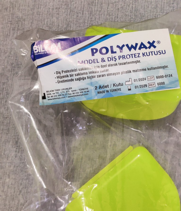 Renkli Yeşil Model ve Protez Kutusu 2'li - Görsel 2