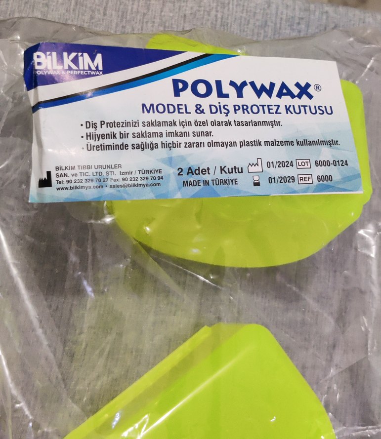 Renkli Yeşil Model ve Protez Kutusu 2'li - Görsel 3