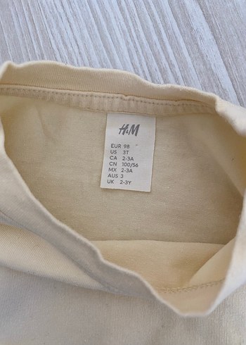 Bebek Kız Kısa Kollu tereyağ sarısı Takım - Görsel 2