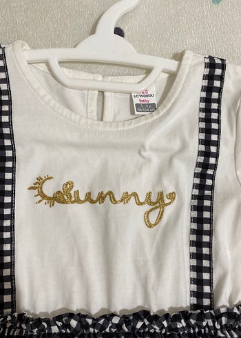 Kız Çocuk Ekose Askılı Pamuklu Elbise - Görsel 2