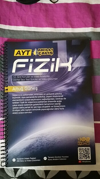 Altuğ güneş ayt fizik ikinci kitabı