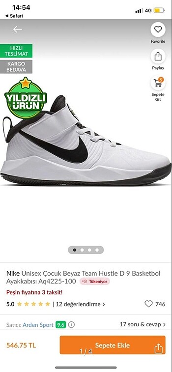 Nike ayakkabı