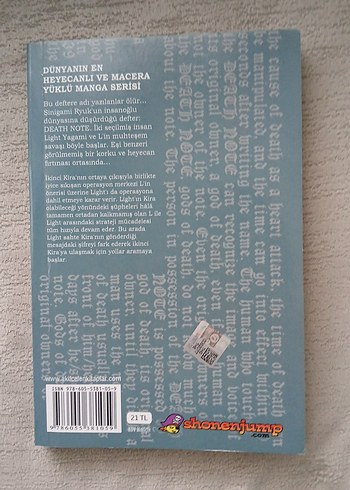 Death Note Ölüm Defteri 4. Cilt Çizgi Roman - Görsel 2