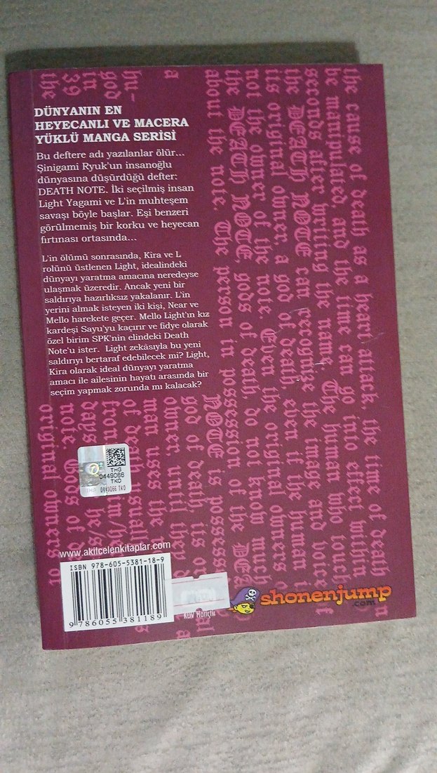 Death Note 8- Death Note Manga - Görsel 2