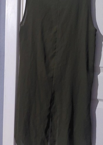 Kolsuz Midi Tunik Khaki - Görsel 3