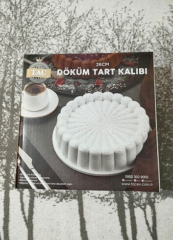 Taç Döküm Tart Kek Kalıbı 