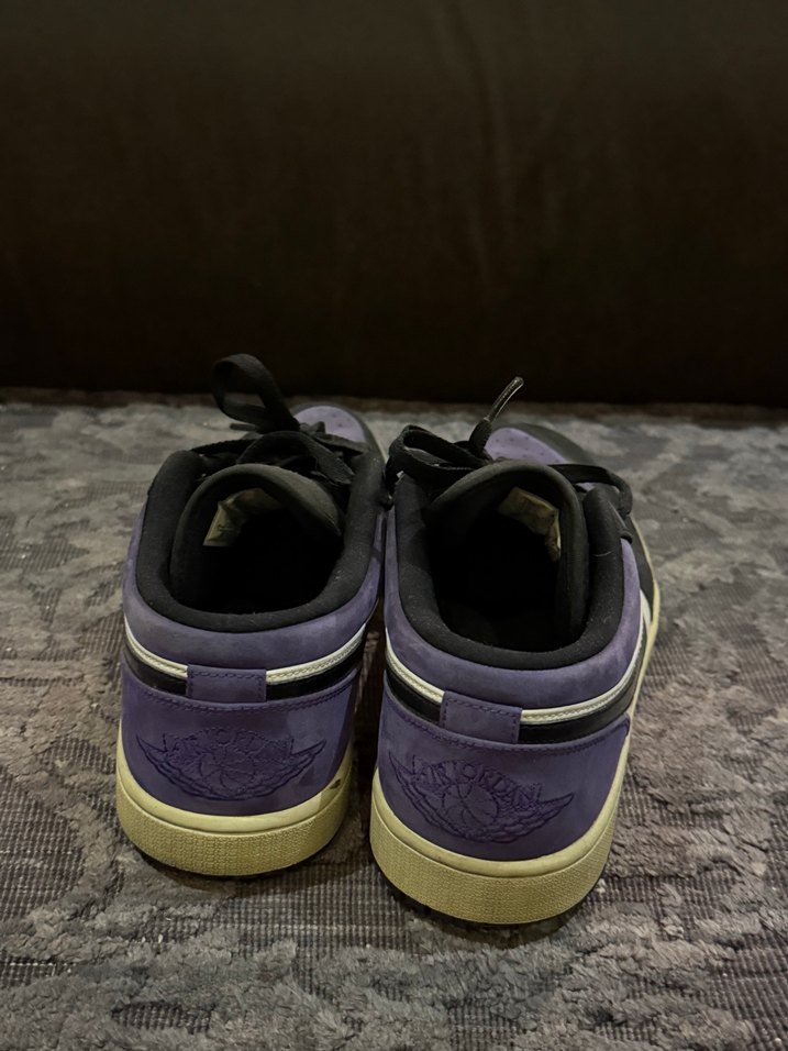 Nike Jordan 1 low Court Purple — görsel 5/9