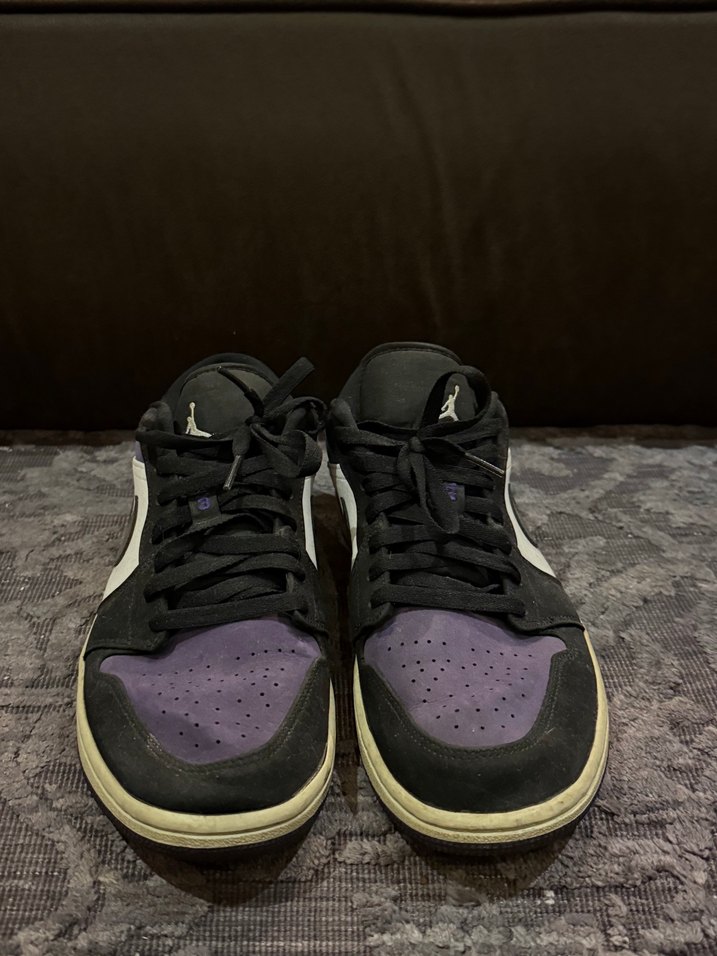Nike Jordan 1 low Court Purple — görsel 3/9