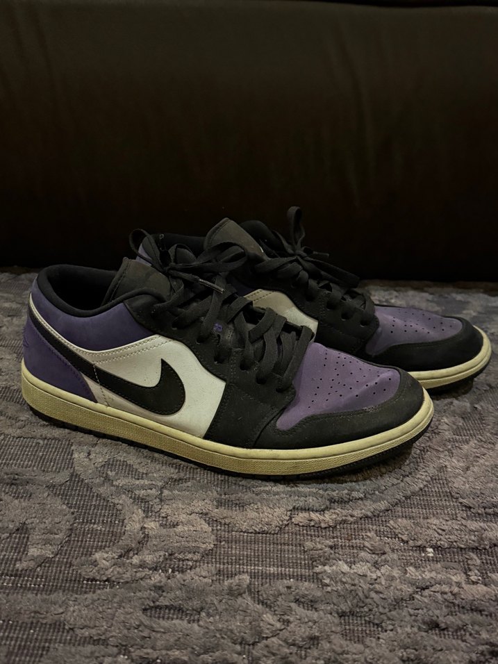 Nike Jordan 1 low Court Purple — görsel 2/9