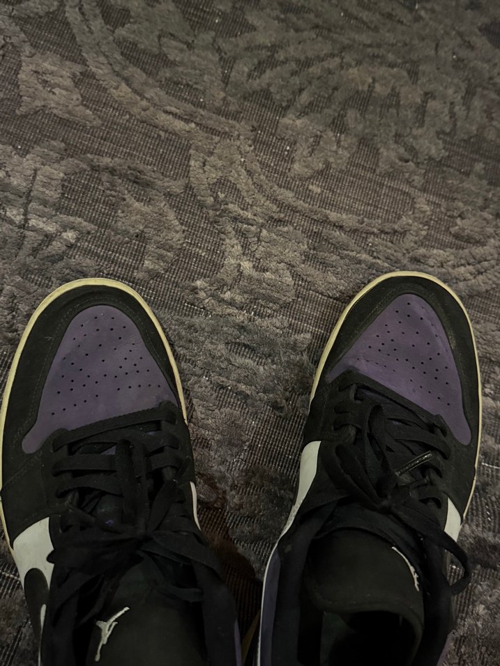 Nike Jordan 1 low Court Purple — görsel 9/9