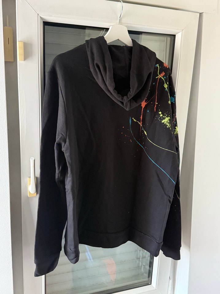 Network Siyah Desenli Sweatshirt — görsel 2/5