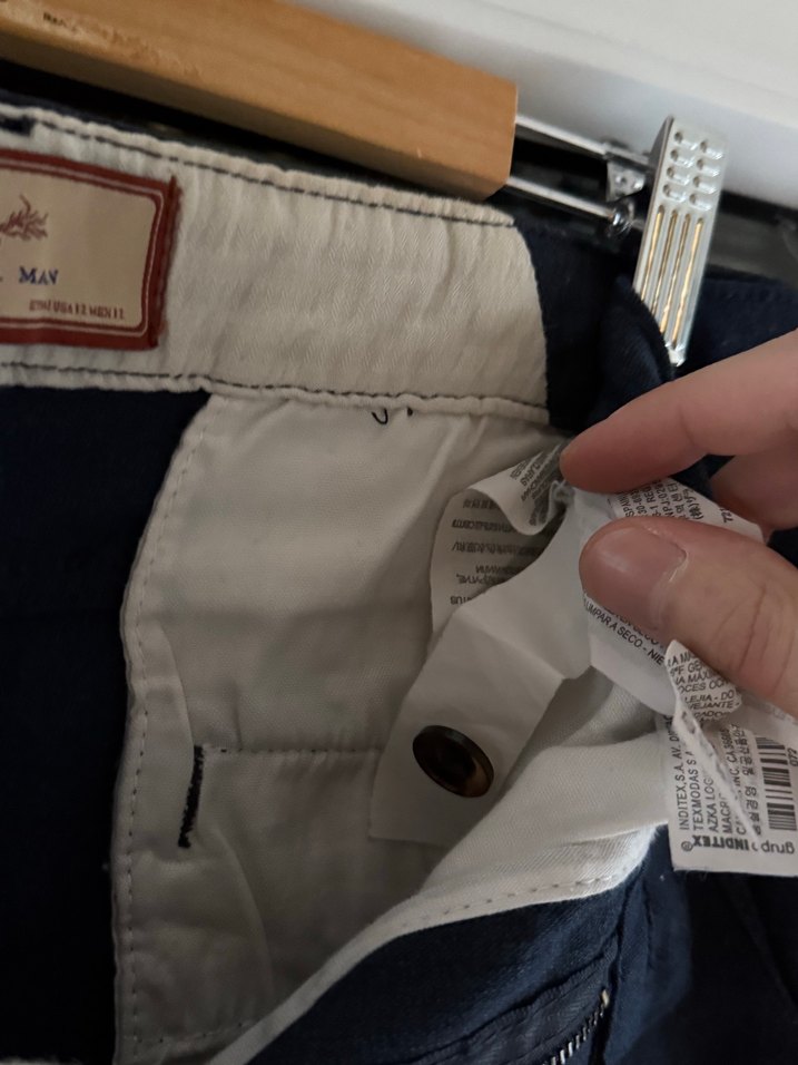 Zara Lacivert Erkek Pantolon — görsel 5/5
