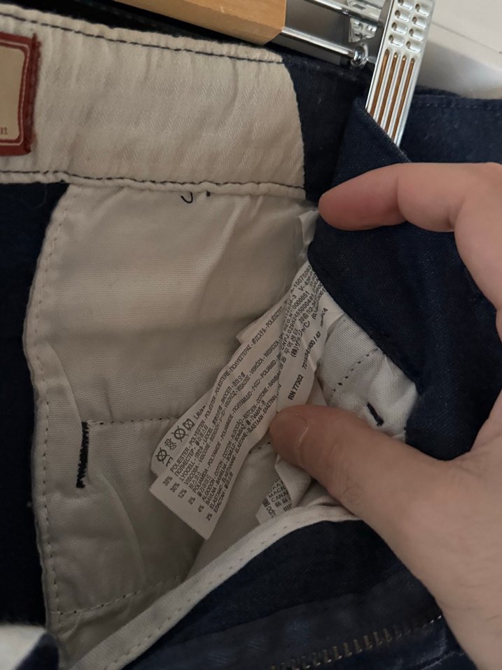 Zara Lacivert Erkek Pantolon — görsel 4/5