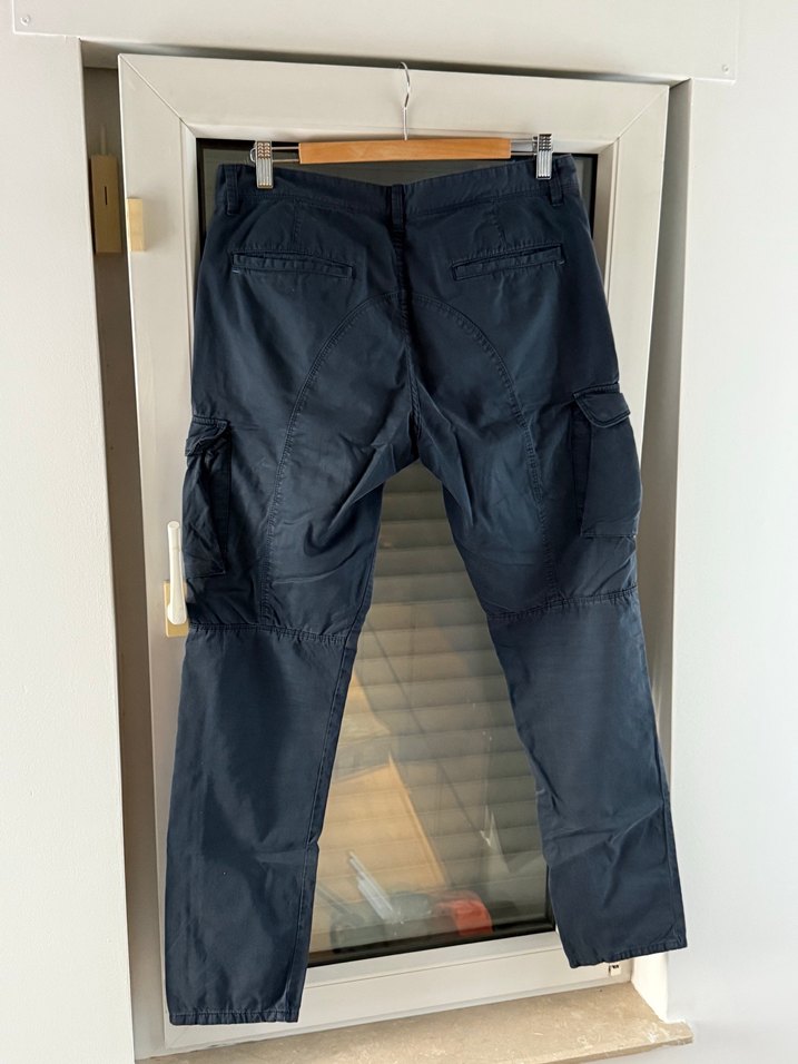 Zara Lacivert Kargo Pantolon — görsel 2/4