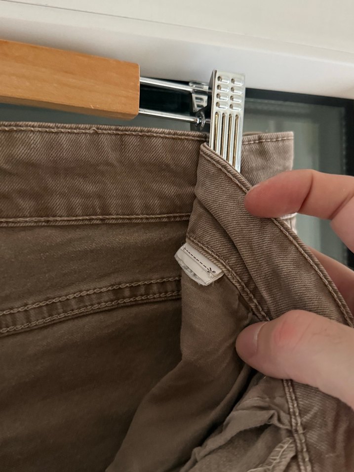 Zara Bej Erkek Kot Pantolon — görsel 5/5