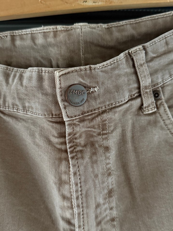Zara Bej Erkek Kot Pantolon — görsel 4/5