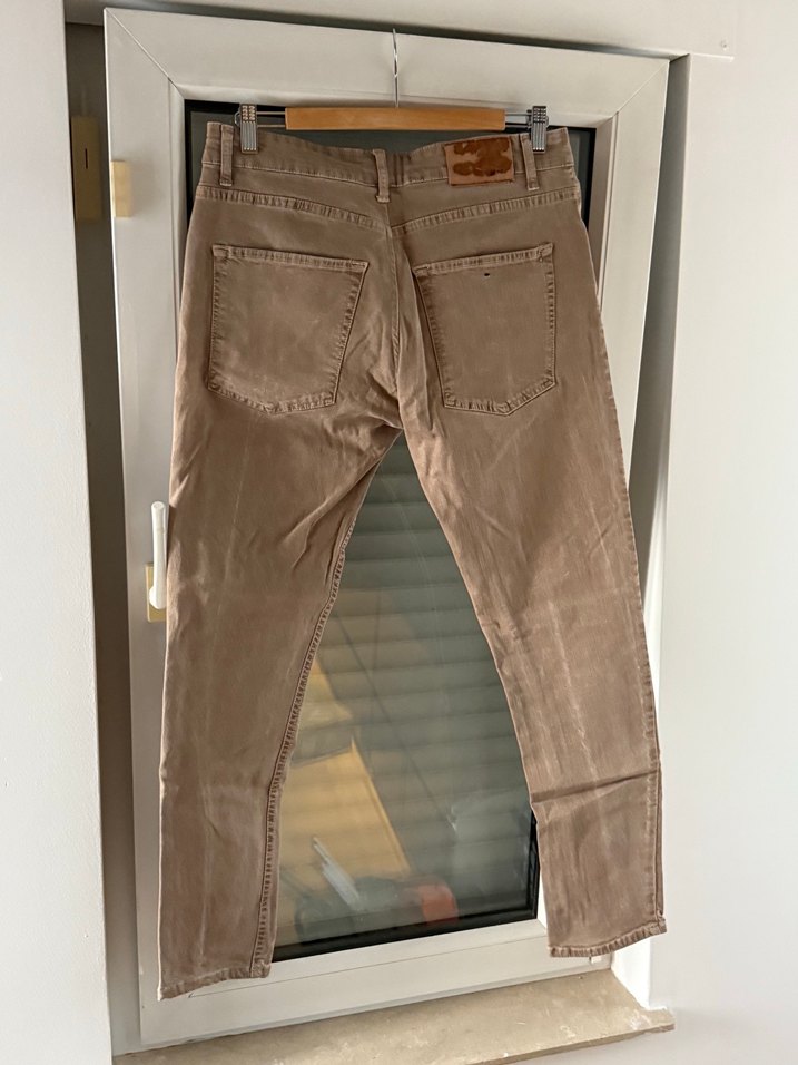 Zara Bej Erkek Kot Pantolon — görsel 2/5
