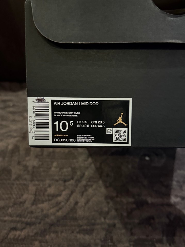 Nike Air Jordan 1 Mid Dia De Los Muertos — görsel 8/8