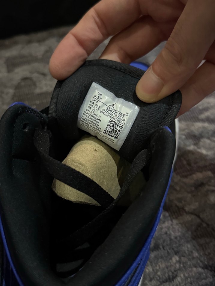 Nike Air Jordan 1 Mid Hyper Royal — görsel 6/9