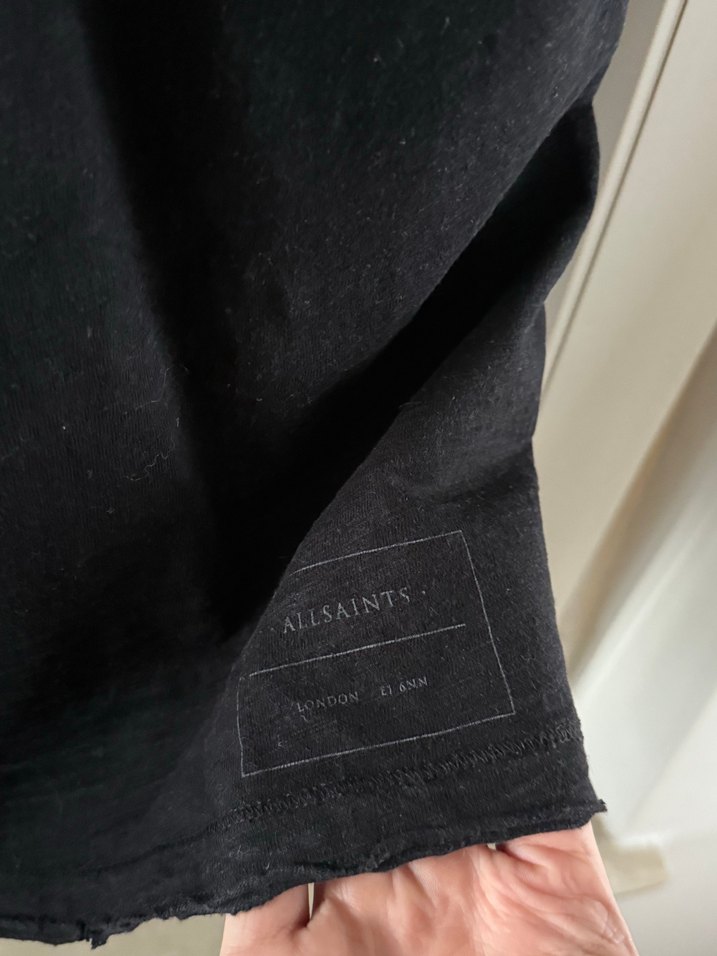 ALLSAINTS Siyah Tişört — görsel 4/5
