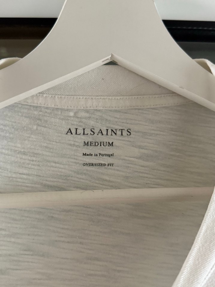 ALLSAINTS Beyaz Tişört — görsel 3/5
