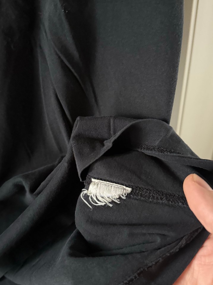 Diesel Siyah V Yaka T-Shirt — görsel 6/6