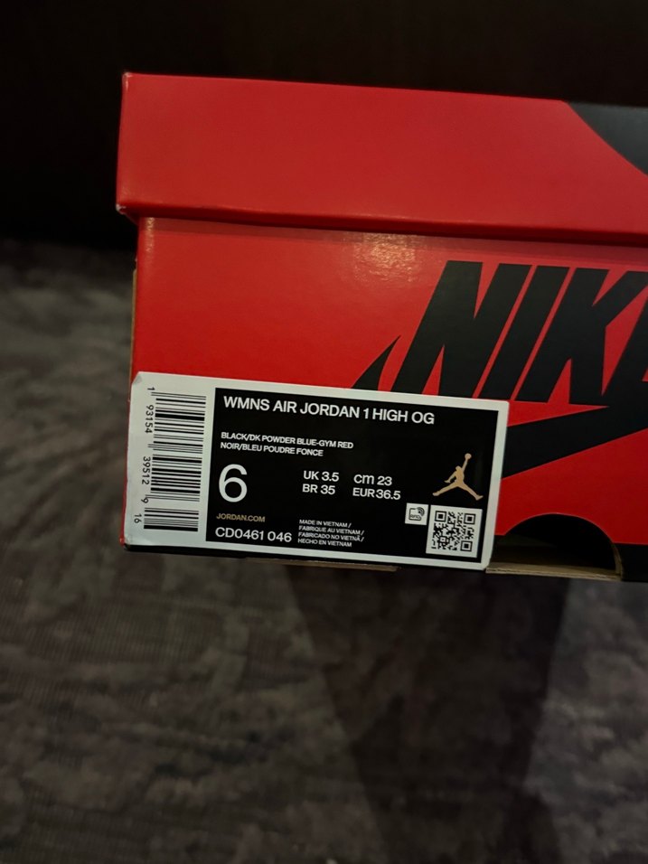 Nike Air Jordan 1 High NC to CHI W — görsel 8/9