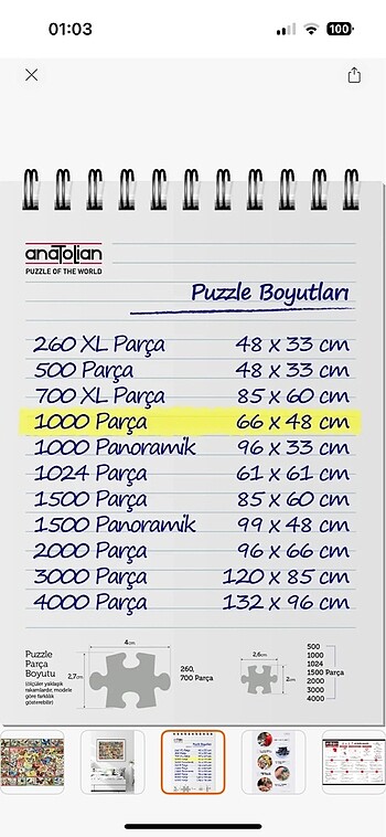 Anotalian 1000 parça puzzle Kelebekler - Görsel 5