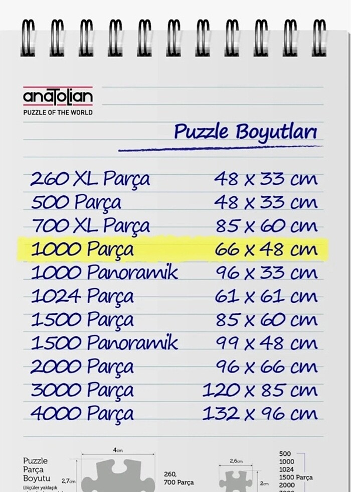 Anotalian 1000 parça puzzle Kelebekler - Görsel 5