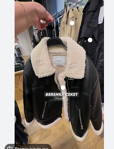 BERSHKA biker ceket