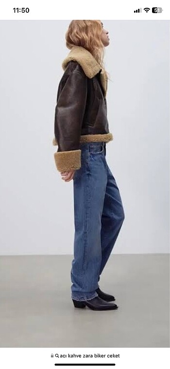 Zara biker ceket