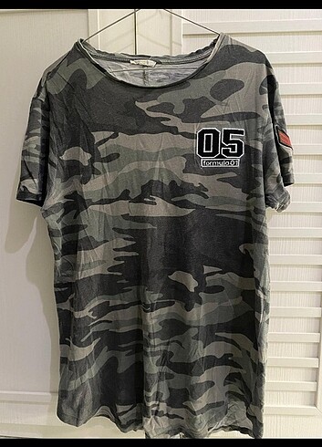 Erkek long line tshirt 