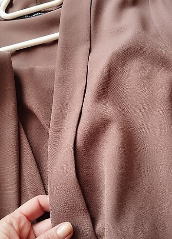 s Beden kahverengi Renk Tertemiz Blazer