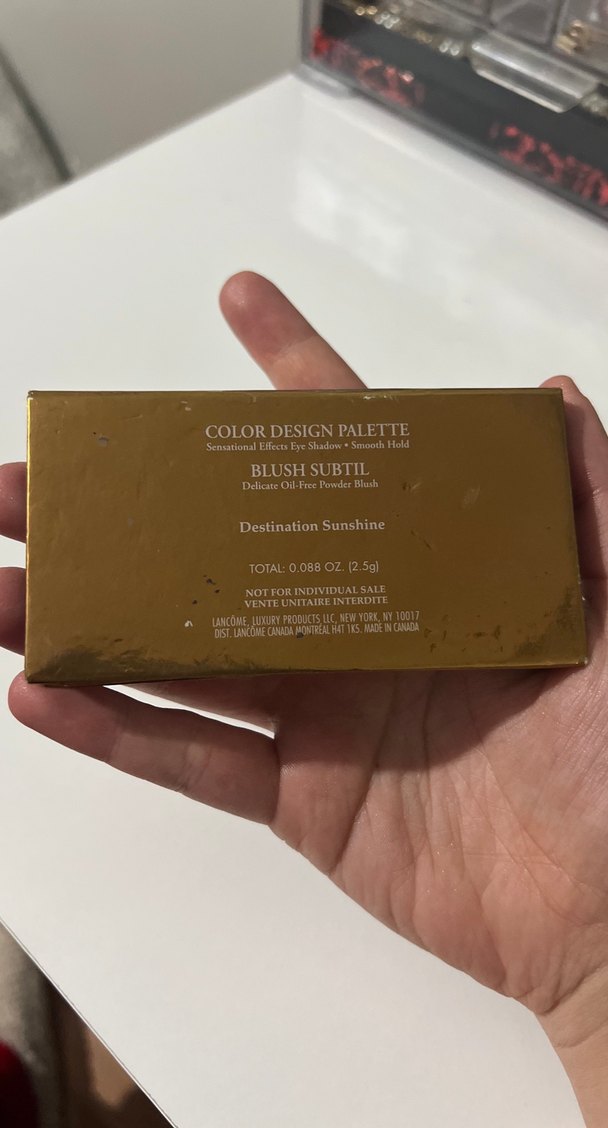 Lancôme bronz tonlarda allık blusher far paleti - Görsel 2