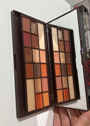 Çikolata Desenli Kahverengi Far Paleti - Görsel 3