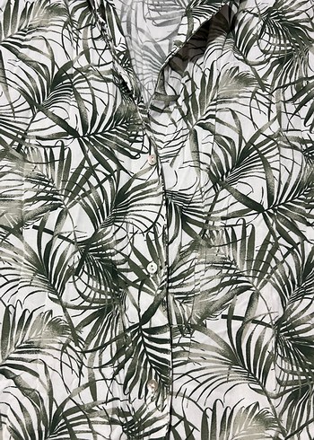 Düğmeli V Yaka Yeşil diz boyu yazlık elbise - Görsel 3