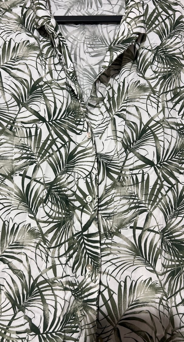 Düğmeli V Yaka Yeşil diz boyu yazlık elbise - Görsel 3