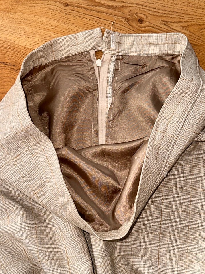 Bej Modern etek - Görsel 3